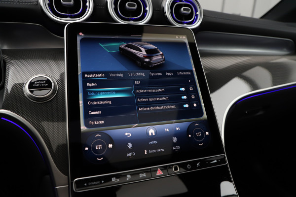 Mercedes-Benz GLC 400e AMG 4-Matic | 381PK | Massage | Achterasbesturing | Luchtvering | Head-up | Keyless-go | Burmester | Stoelkoeling | Trekhaa