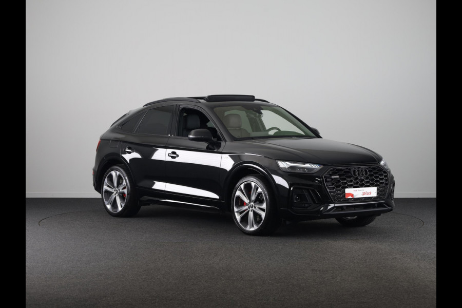 Audi Q5 Sportback 55 TFSI e S edition Competition 367pk | Panoramdak | Head Up Display | Luchtvering | B&O Audio | Verwarmbare voorstoelen | Trekhaak