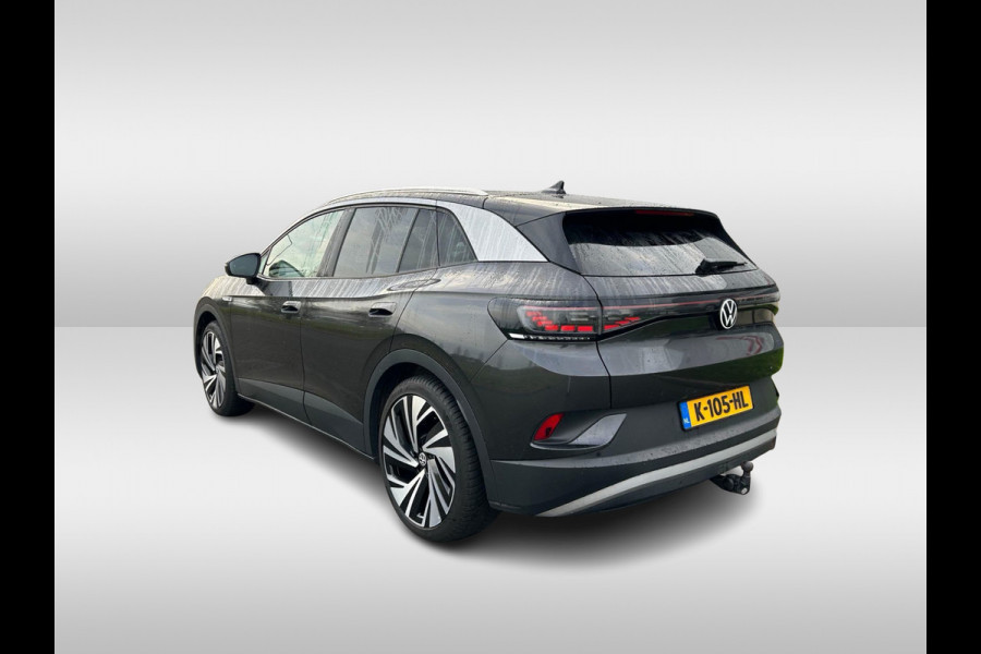 Volkswagen ID.4 First Max 77 kWh / SOH 90,4% / Full option! / Trekhaak / Panoramadak / Camera / Head-up / Keyless / 21'' / ACC / Dodehoek / Elektr. stoelen / Massage / Navigatie / Stuurverwarming