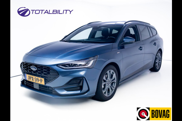 Ford FOCUS Wagon 1.0 EcoBoost Hybrid ST Line 126 PK | Stoel-, Stuur-, en voorruitverwarming | Privacy Glass | Audio Navigatie SYNC4, Cruise, Led, Lendesteun, Parkeerpilot, Parkeersensoren V+A