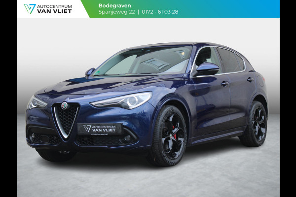 Alfa Romeo Stelvio 2.2d Super | LEDEREN BEKLEDING | 20" LICHTMETALEN VELGEN |