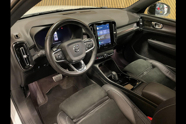 Volvo XC40 Recharge P8 AWD R-Design|90% SOH|PANO|MEMORY|1/2 LEDER|ELEK.INTR+A-KLEP|ACC|STOEL+STUURVERW|360 CAMERA|CARPLAY/ANDROID|