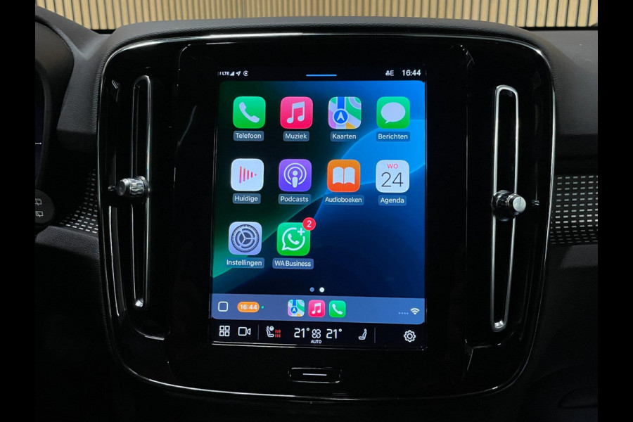 Volvo XC40 Recharge P8 AWD R-Design|90% SOH|PANO|MEMORY|1/2 LEDER|ELEK.INTR+A-KLEP|ACC|STOEL+STUURVERW|360 CAMERA|CARPLAY/ANDROID|