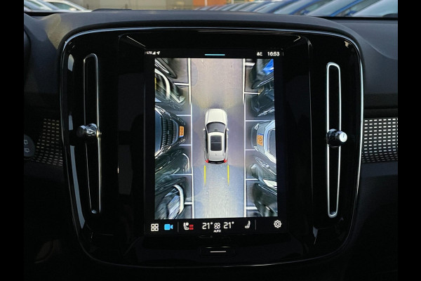 Volvo XC40 Recharge P8 AWD R-Design|90% SOH|PANO|MEMORY|1/2 LEDER|ELEK.INTR+A-KLEP|ACC|STOEL+STUURVERW|360 CAMERA|CARPLAY/ANDROID|