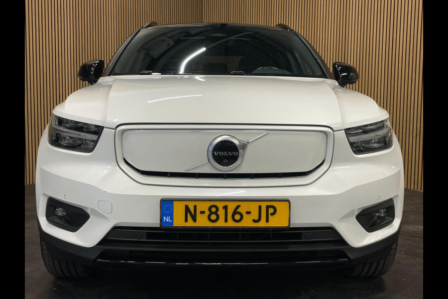 Volvo XC40 Recharge P8 AWD R-Design|90% SOH|PANO|MEMORY|1/2 LEDER|ELEK.INTR+A-KLEP|ACC|STOEL+STUURVERW|360 CAMERA|CARPLAY/ANDROID|