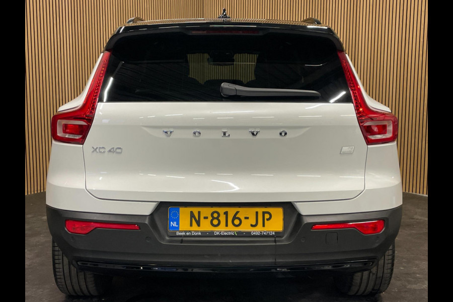 Volvo XC40 Recharge P8 AWD R-Design|90% SOH|PANO|MEMORY|1/2 LEDER|ELEK.INTR+A-KLEP|ACC|STOEL+STUURVERW|360 CAMERA|CARPLAY/ANDROID|