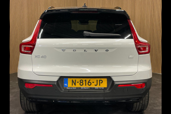 Volvo XC40 Recharge P8 AWD R-Design|90% SOH|PANO|MEMORY|1/2 LEDER|ELEK.INTR+A-KLEP|ACC|STOEL+STUURVERW|360 CAMERA|CARPLAY/ANDROID|