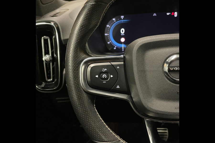 Volvo XC40 Recharge P8 AWD R-Design|90% SOH|PANO|MEMORY|1/2 LEDER|ELEK.INTR+A-KLEP|ACC|STOEL+STUURVERW|360 CAMERA|CARPLAY/ANDROID|