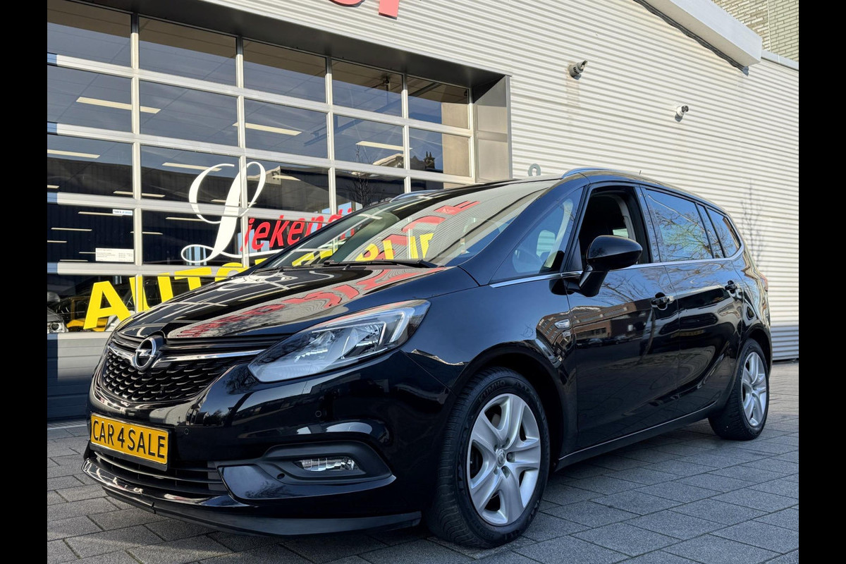 Opel Zafira 1.6 Turbo 120 Jahre Edition 7persoons I Navigatie I Airco I PDC I Achteruitrij camera I LED I Trekhaak I Dealer onderh