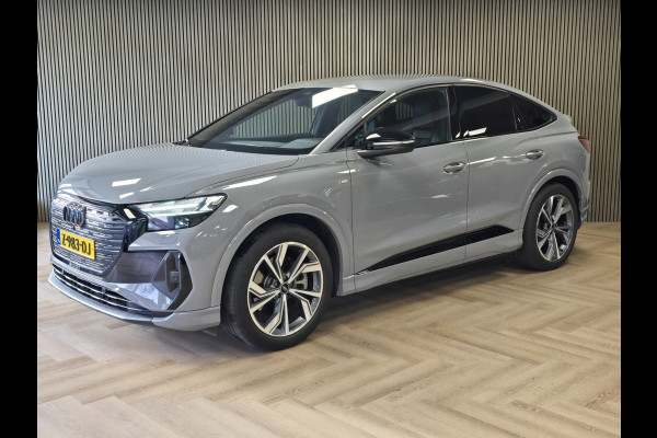 Audi Q4 Sportback e-tron 45 S Edition 82 kWh TREKHAAK CAMERA PARKEERSENSOREN VOOR EN ACHTER NAVI ADAPTIEVE CRUISE CONTROL