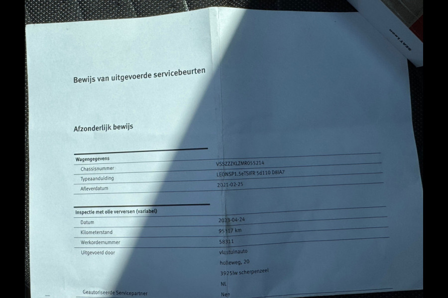 Seat Leon Sportstourer 1.5 TSI FR * Camera * Side Assist * Carplay * Virtual Cockpit *