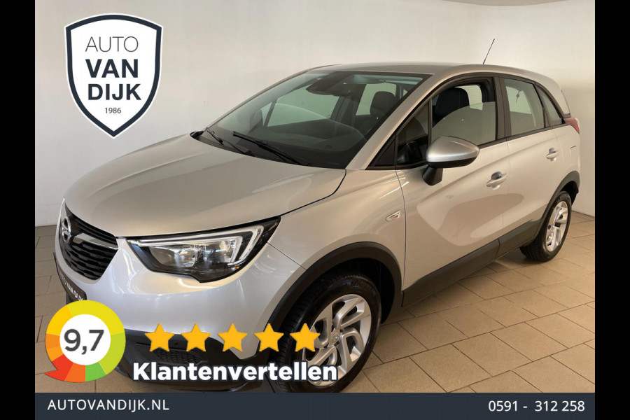 Opel Crossland X 1.2 Turbo Innovation AUTOMAAT AIRCO NAVI VIA APP CRUISE BT STOELVERWARMING STUURVERW ZEER NETTE AUTO