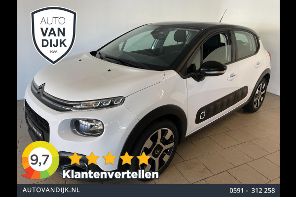 Citroën C3 1.2 PureTech S&S Shine AIRCO NAVI CRUISE BLUETOOTH CAMERA VELGEN ELEK RAMEN CENT VERG ZEER NETTE AUTO