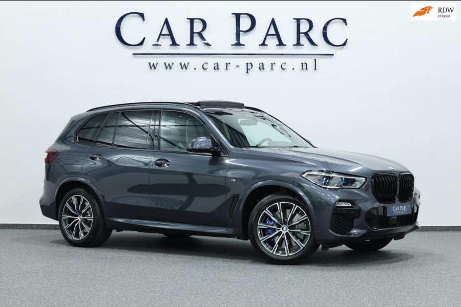BMW X5 XDrive45e M-sport LASER/VIRTUAL/SFEER/LUCHT/PANO/LEER+S.VERWARMING+MEMORY/20" LMV/360 CAM/ACC/ECC/12 MND GARANTIE!