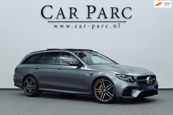 Mercedes-Benz E-Klasse Estate AMG 63 S 4MATIC 612+PK LED/KERAMISCH/HUD/SFEER/LUCHT/PANO/LEER+MASSAGE/360/ACC/ECC/12 MDN GARANTIE!