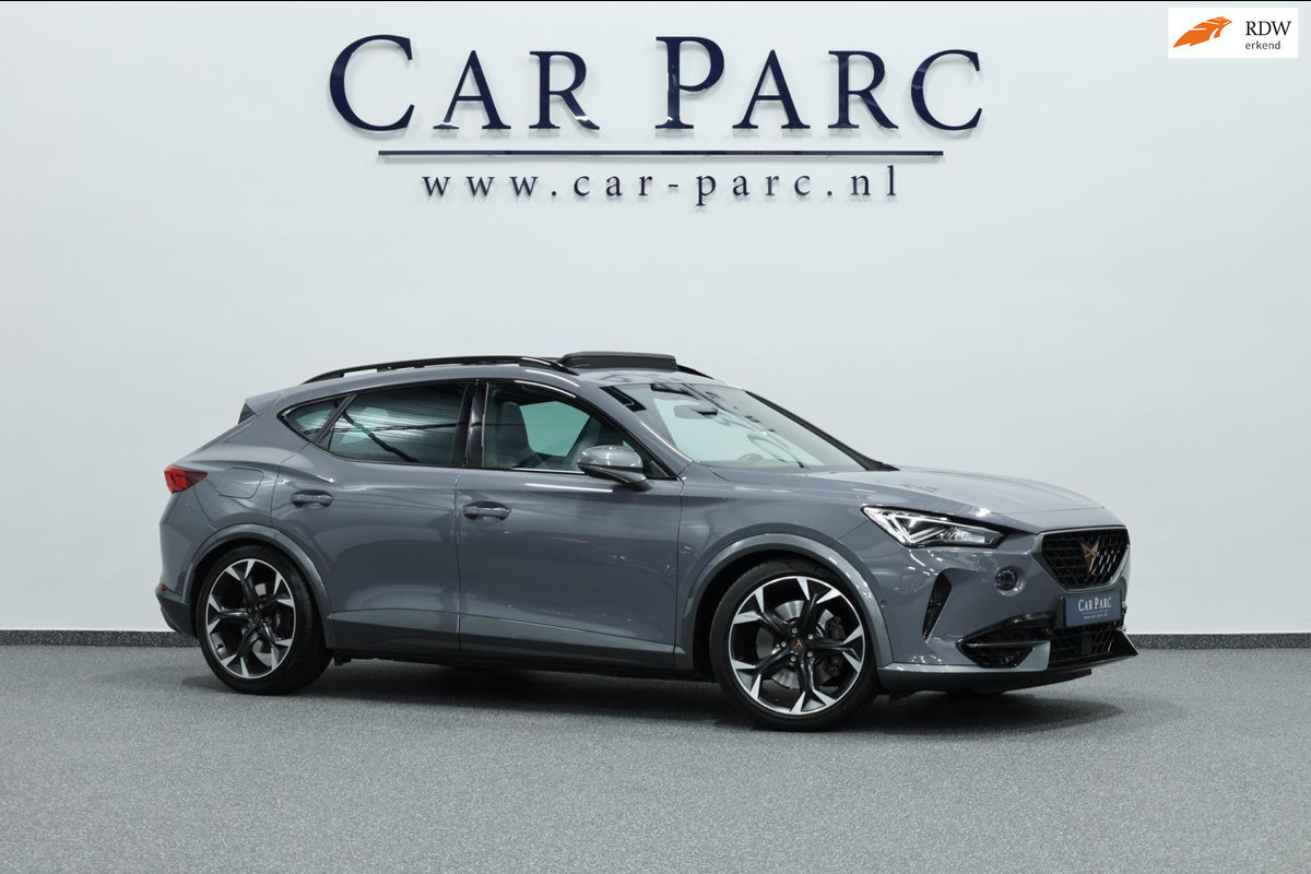 CUPRA Formentor 2.0 TSI 4DRIVE 310+PK LED/VIRTUAL/SFEER/PANO/STUUR+S.VERWARMING+MEMORY/19"/KEYLESS/CAM/ACC/ECC/12 MDN GARANTIE