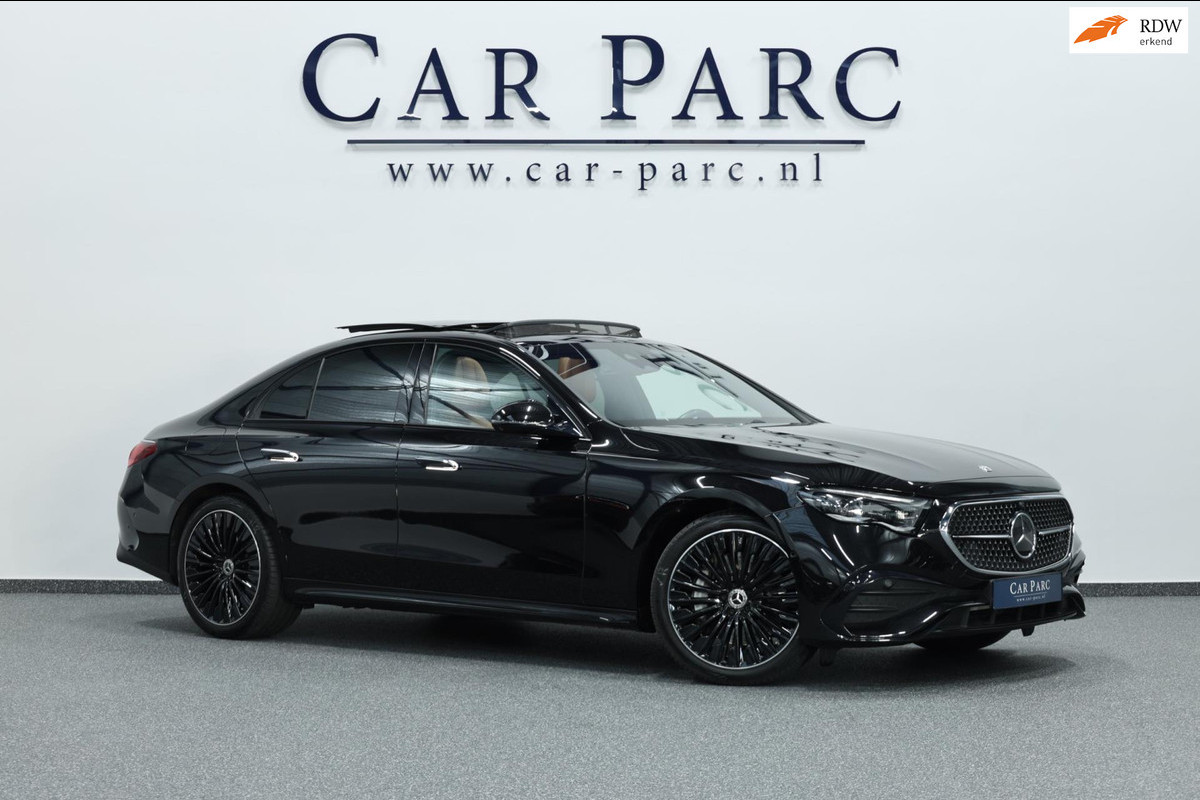 Mercedes-Benz E-Klasse 450 4MATIC AMG Line NIGHT/ACHTERAS.B/HUD/SOFT/PANO/LEER+VERKOELING/360/ACC/ECC/FABRIEKSGARANTIE!