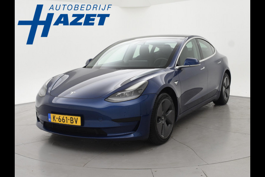 Tesla Model 3 60 kWh RWD *BTW* + LEDER | AUTOPILOT | PANORAMA | 3 CAMERA'S | PRIVACY GLASS