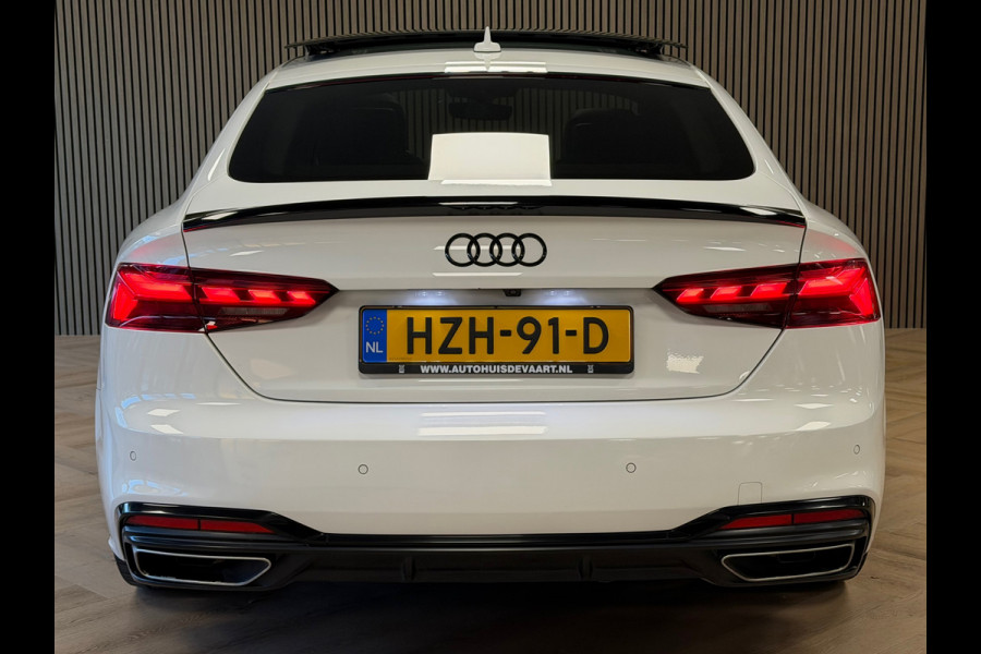 Audi A5 Sportback 45 TFSI quattro Launch edition Sport AUT PANORAMADAK CAMERA APPLE CARPLAY TREKHAAK CRUISE PDC STOELVERWARMING