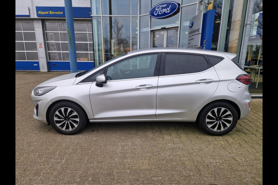 Ford Fiesta 1.0 EcoBoost Hybrid Titanium X |Adaptive cruise control | Camera | Navigatie | All season banden