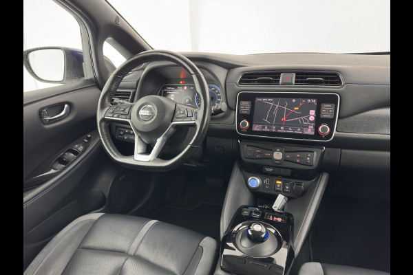 Nissan Leaf e+ Tekna 62 kWh {SOH-95%} (INCL-BTW) *Aut.*LEATHER-MICROFIBRE | FULL-LED | ADAPTIVE-CRUISE | BOSE-AUDIO | TOP-VIEW | DAB | KEYLESS | NAVI-FULLMAP | DAB | HEATED-COMFORTSEATS | BLIND-SPOT | PRIVACY-GLASS | 17''ALU*
