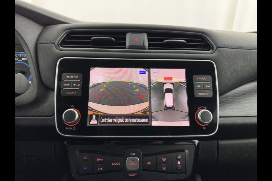 Nissan Leaf e+ Tekna 62 kWh {SOH-95%} (INCL-BTW) *Aut.*LEATHER-MICROFIBRE | FULL-LED | ADAPTIVE-CRUISE | BOSE-AUDIO | TOP-VIEW | DAB | KEYLESS | NAVI-FULLMAP | DAB | HEATED-COMFORTSEATS | BLIND-SPOT | PRIVACY-GLASS | 17''ALU*
