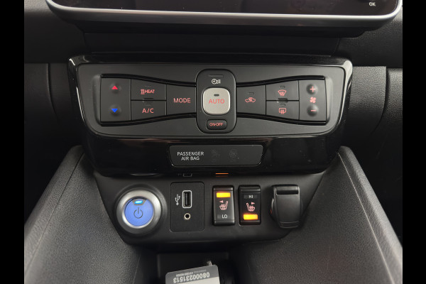 Nissan Leaf e+ Tekna 62 kWh {SOH-95%} (INCL-BTW) *Aut.*LEATHER-MICROFIBRE | FULL-LED | ADAPTIVE-CRUISE | BOSE-AUDIO | TOP-VIEW | DAB | KEYLESS | NAVI-FULLMAP | DAB | HEATED-COMFORTSEATS | BLIND-SPOT | PRIVACY-GLASS | 17''ALU*
