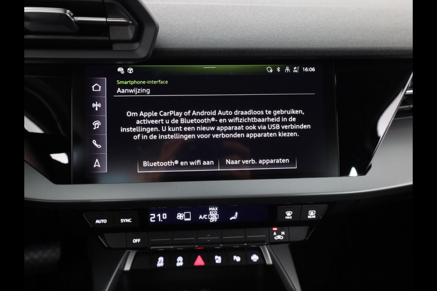 Audi A3 Sportback 35 TFSI Advanced edition 150 pk S-tronic | Verlengde garantie | Navigatie | Parkeersensoren (Park assist) | Achteruitrijcamera | Adaptieve cruise control |