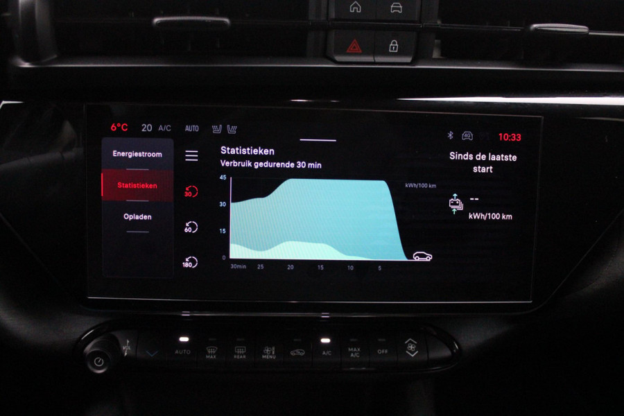 Alfa Romeo junior Elettrica VELOCE 280PK 54 kWh | SPORT PACK (SABELT SPORTSTOELEN ELEKTRISCH BEDIENBAAR OP DE BESTUURDERSSTOEL/STOEL VERWARMING/ALUMINIUM INSTAPLIJSTEN EN PEDALEN/PERFROMANCE STUURWIEL MET ALCANTARA/PERFORMANCE BODYKIT "PROGRESSO"/AMBIENT LIGHT/GETINTE ACHETRRUITEN | TECHNO PACK (LED MATRIX KOPLAMPEN/AUTOMATISCH DIMMENDE BINNENSPIEGEL/DRAADLOZE TELEFOONLADER/DODEHOEK DETECTIE/NAVIGATIE/ELEKTRISCH BEDIENBARE ACHTERKLEP/KEYLESS ENTRY/KEYLESS START/ADAPTIVE CRUISE CONTROL/ACHTERUITRIJ CAMERA) | DRAADLOZE APPLE CARPLAY/ANDROID AUTO | 20" LICHTMETALEN VELGEN "VENTI" | RODE RE