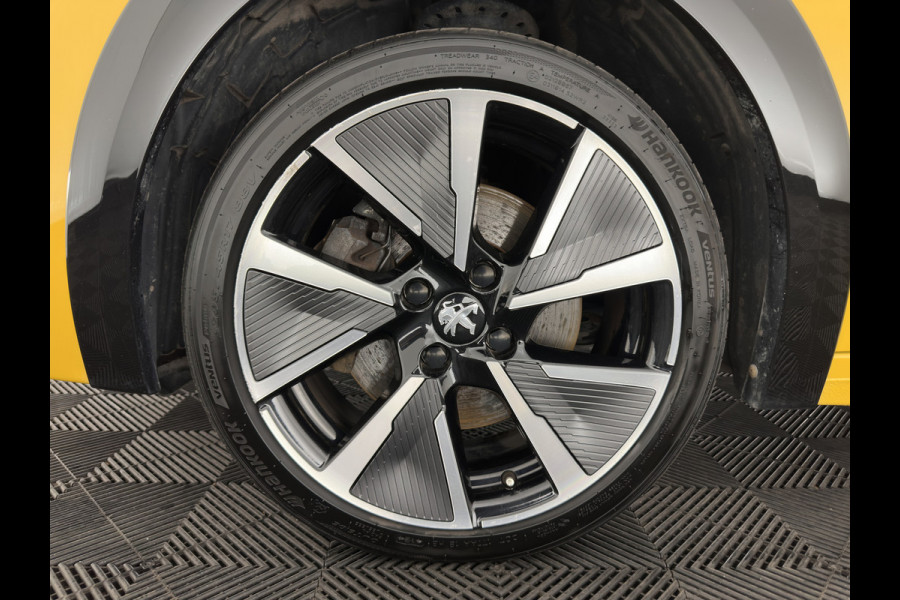 Peugeot e-208 EV GT 350 50 kWh [ 3-Fase ] {SOH-100%} (INCL-BTW) *PANO | FULL-LED | DIGI-COCKPIT | BLINDSPOT | CAMERA | LEATHER-ALCANTARA | AMBIENT-LIGHT | NAVI-FULLMAP | LANE-ASSIST | KEYLESS | DAB | CCS-FASTLOADER | HEATED-SPORTSEATS | 17"ALU*