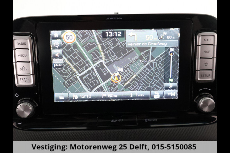 Hyundai Kona EV PRIMIUM 64 KWh ACCU 96% GARANTIE 2019* 1e EIG BEREIK TOT 487 KM WLTP!!! SCHUIFDAK ZEER LUXE