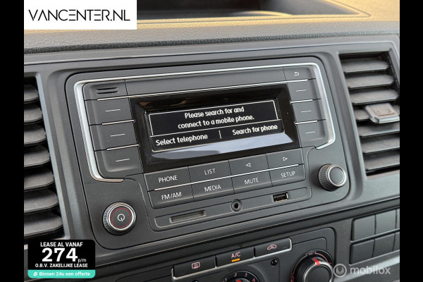 Volkswagen Transporter 2.0 TDI L2H1 Trekhaak Zwart EURO 6