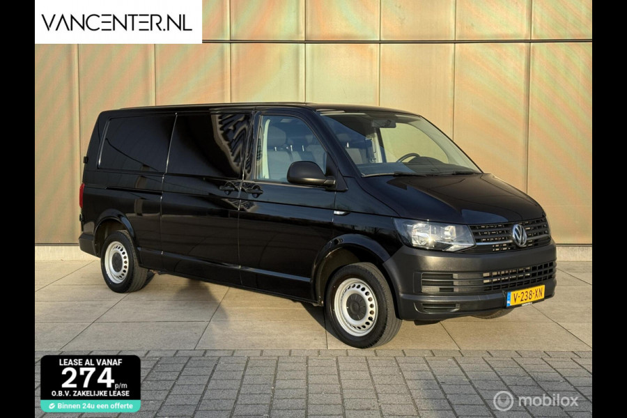 Volkswagen Transporter 2.0 TDI L2H1 Trekhaak Zwart EURO 6