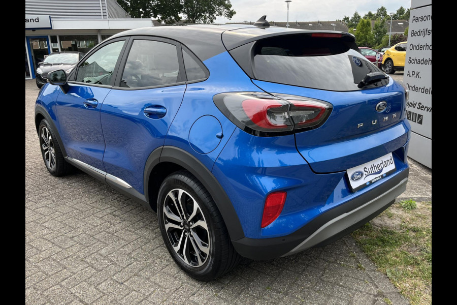 Ford Puma 1.0 EcoBoost Hybrid Titanium 125pk | Winterpack | SYNC 3 Navigatie | Parkeersensoren achter | Contrasterend Dak |