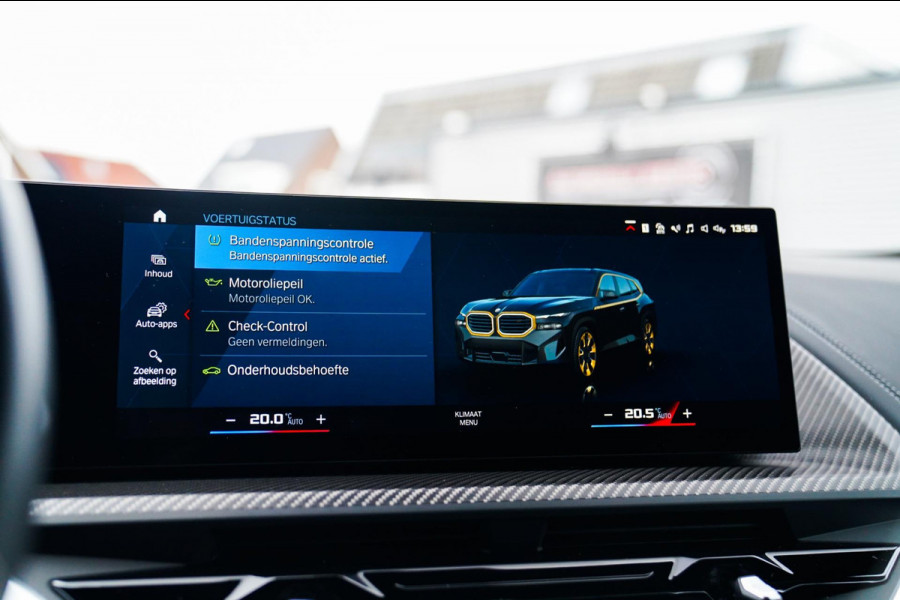 BMW XM PHEV 30 kWh | 687 PK | Iconic Glow | Skylounge | Massage | 360 Cam | Drive assistant | Stuurwielverwarming | Sportuitlaat |