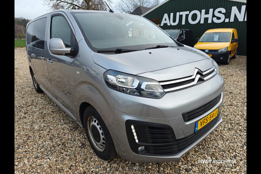 Citroën Jumpy 2.0 BlueHDI 180 PK AUTOMAAT , 1e Eig Ex overheid. Euro 6 , lengte 2 , honden inrichting ,