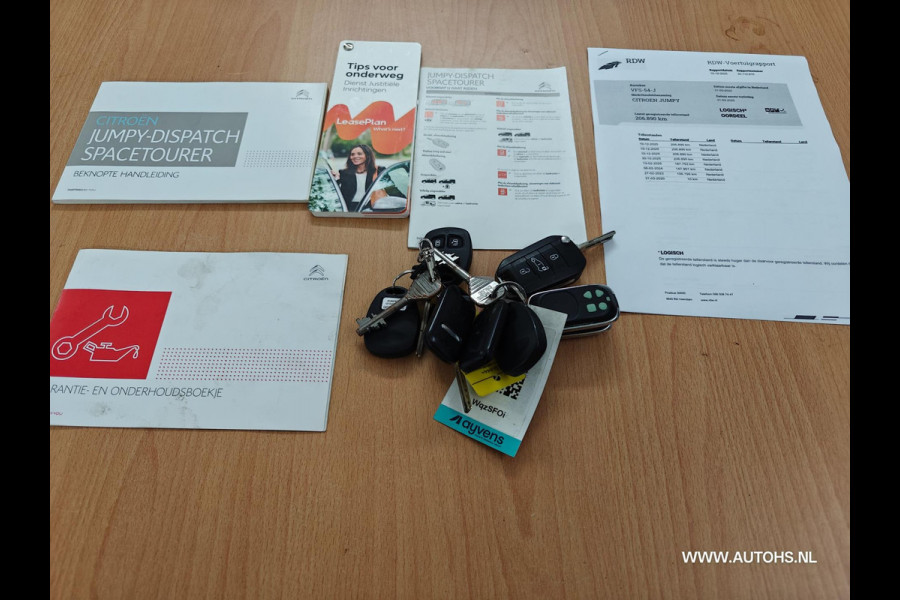 Citroën Jumpy 2.0 BlueHDI 180 PK AUTOMAAT , 1e Eig Ex overheid. Euro 6 , lengte 2 , honden inrichting ,