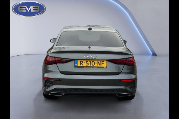 Audi A3 Limousine 30 TFSI S edition, 2 X S- LINE,matrix led, daytona grijs, 1 e eigenaar, 1/2 leder, 's, NL auto nap