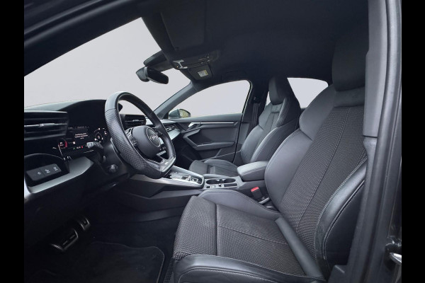 Audi A3 Limousine 30 TFSI S edition, 2 X S- LINE,matrix led, daytona grijs, 1 e eigenaar, 1/2 leder, 's, NL auto nap