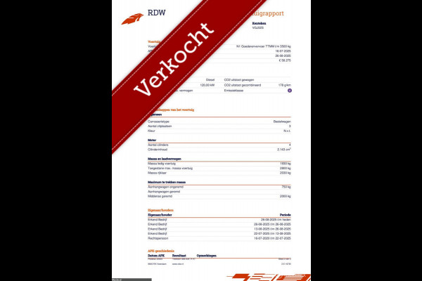 Mercedes-Benz Vito Bestel 116 CDI AUTOMAAT 163PK EURO6 1e eigenaar