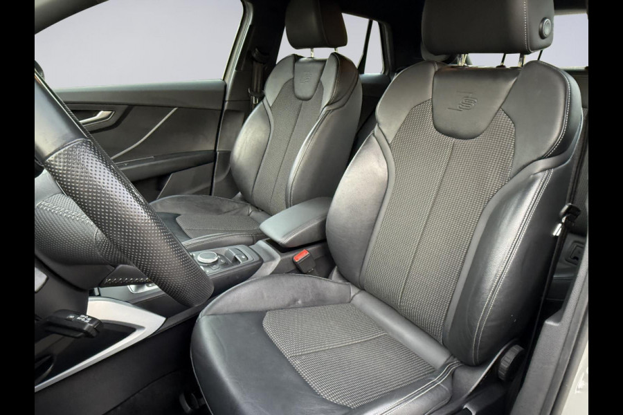 Audi Q2 35 TFSI 150 pk AUTOMAAT S Edition, 2X S-LINE, camera, trekhaak,1/2 lederen sportinterieur, 1 e eigenaar, nl auto met nap