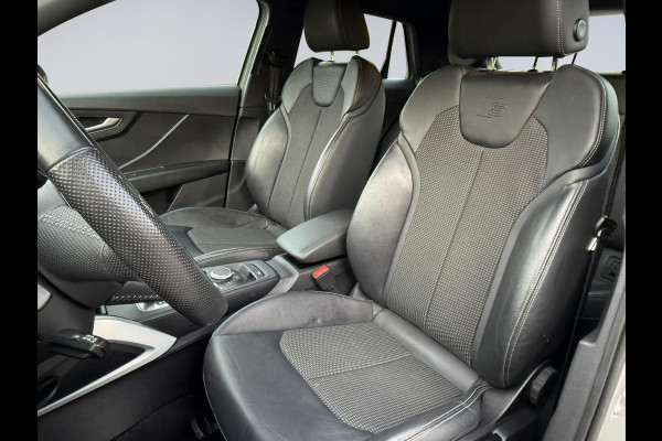 Audi Q2 35 TFSI 150 pk AUTOMAAT S Edition, 2X S-LINE, camera, trekhaak,1/2 lederen sportinterieur, 1 e eigenaar, nl auto met nap
