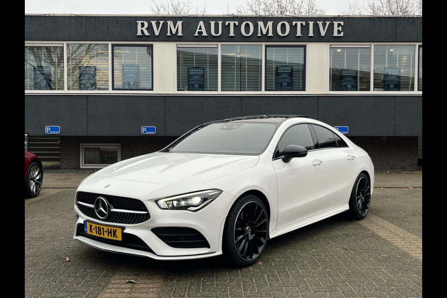 Mercedes-Benz CLA-Klasse 200 Business Solution AMG l 1e eigenaar | NL Auto  Panoramadak | Sfeerverlichting | Elektrische stoelen met geheugen | Camera | Apple CarPlay | Rijklaar geleverd met 12 maanden BOVAG-garantie