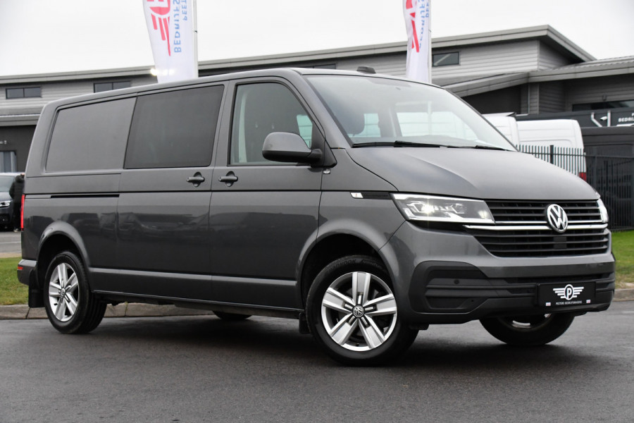 Volkswagen Transporter 2.0 TDI L2H1 DC Highline Adaptieve Cruise, Camera, Carplay, LED, 150pk, Automaat, Multimedia, Trekhaak, Uniek!