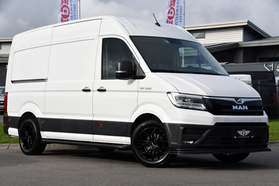 MAN TGE 35 2.0 L3H3 PB Edition Full Options! Adaptieve Cruise, LED, Carplay, 177pk, Automaat, Multimedia, Stoelverwarming, Uniek!