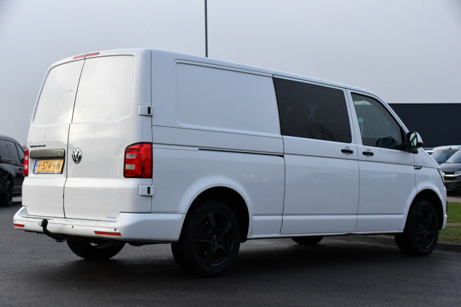 Volkswagen Transporter 2.0 TDI L2H1 DC Edition Cruise, Sensoren, Trekhaak, Airco, 85pk, Radio, Direct leverbaar!