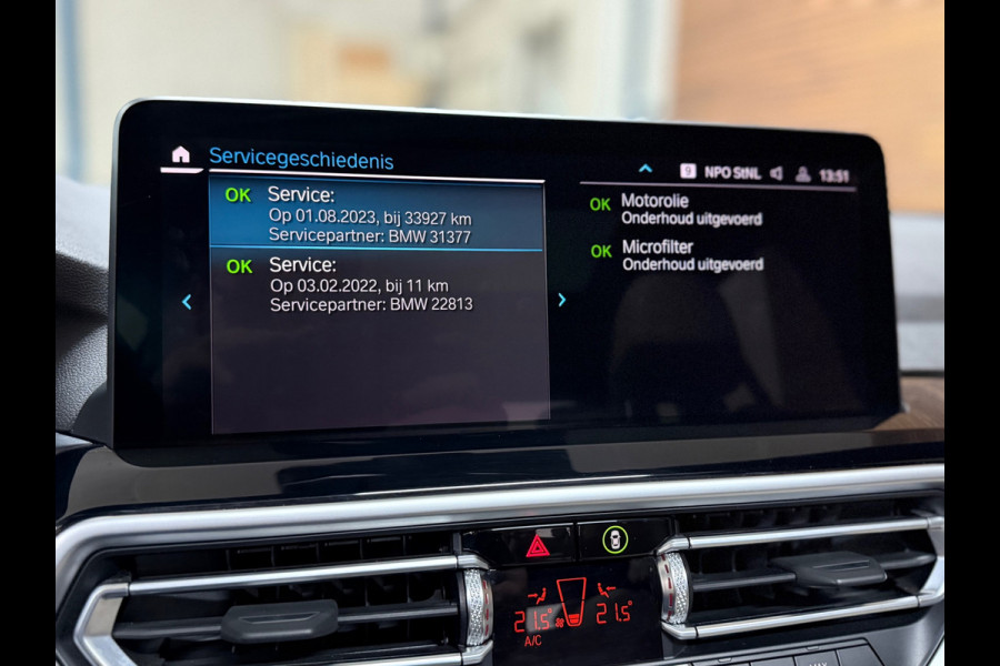 BMW X3 XDrive30e High Executive | Shadow Line | M-Sport | Pano | 20' inch | LED | Camera