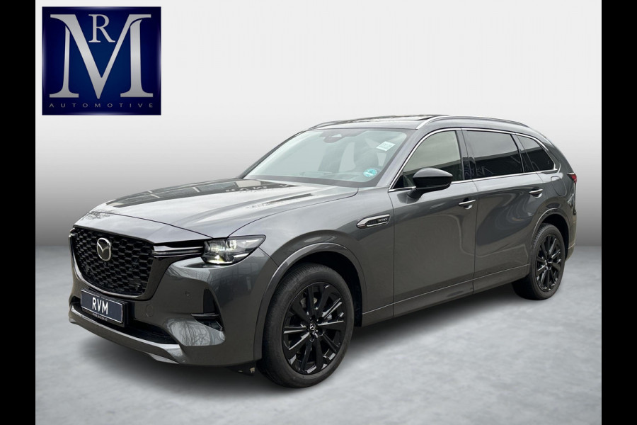 Mazda CX-80 2.5 e-SkyActiv PHEV Homura Plus 6p. 7 PERSOONS| ELEK. ACHTERKLEP | PANO| HEAD-UP | DODE HOEK| ADAPTIVE. CRUISE | ACHTERBANK VERWARMD |BOSE | SUPER COMPLEET!