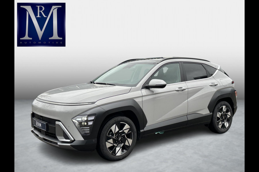 Hyundai Kona 1.6 GDI HEV Premium Sky NIEUWE AUTO MET REGISTRATIE | VOLLE AUTO! | PANO | STOEL VERWARMING + VENTILATIE| STUUR VERWARMING| ACHTERBANK VERWARMD