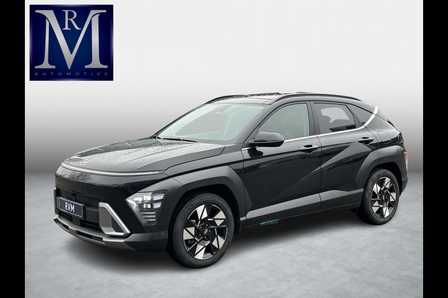 Hyundai Kona 1.6 GDI HEV Premium Sky FULL HYBRID | NIEUWE AUTO MET REGISTRATIE | VOLLE AUTO! | FABR GARANTIE T/M 12-2029| PANO | STOEL VENTILATIE EN VERWARMING| STUUR VERWARMING| SUPER COMPLEET!|